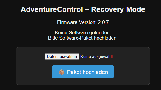 revovery mode